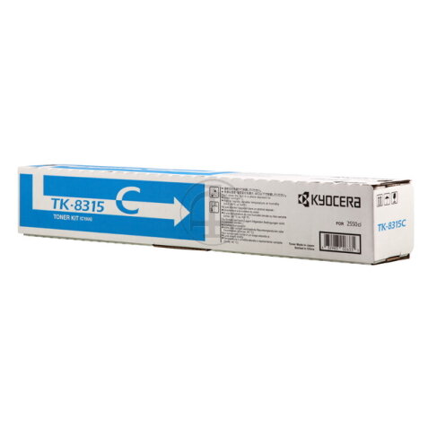 Kyocera TK 8315C - cyan - original - cartouche de toner