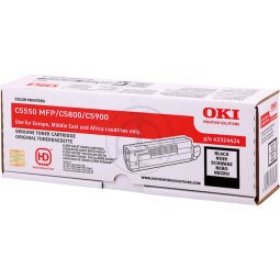 OKI - zwart - origineel - tonercartridge