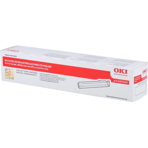 OKI - zwart - origineel - tonercartridge