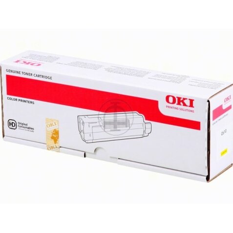 44315305 OKI C610 Toner JauneLOW  6000Pages