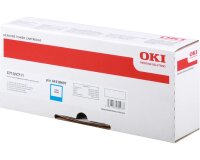 OKI - cyan - original - toner cartridge