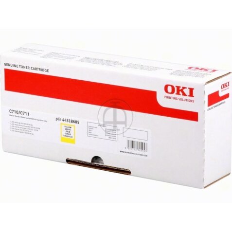 44318605 OKI C710 Toner YellowLOW  11.500Pages