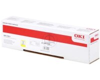 44643001 OKI C801 Toner GeelLOW  7000pag.