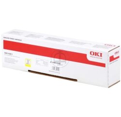 44643001 OKI C801 Toner YellowLOW  7000Pages