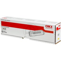 OKI - jaune - original - cartouche de toner