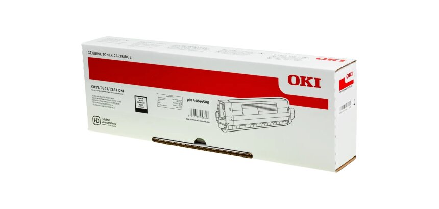44844508 OKI C831 Toner Noir  10.000Pages