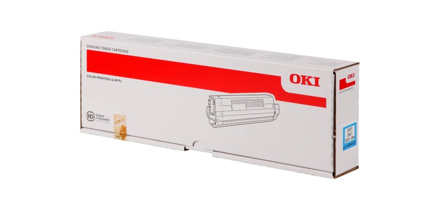 OKI - cyan - original - toner cartridge