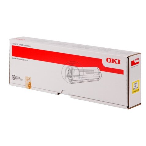 44844505 OKI C831 Toner YellowLOW  10.000Pages