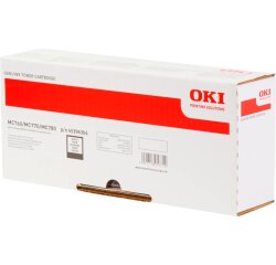 OKI - black - original - toner cartridge