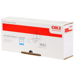 OKI - cyaan - origineel - tonercartridge