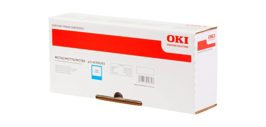 OKI - cyan - original - toner cartridge