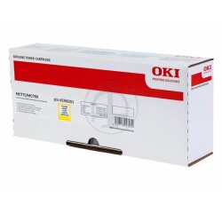 OKI - yellow - original - toner cartridge