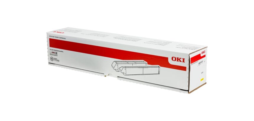 OKI - yellow - original - toner cartridge