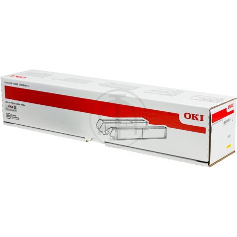 OKI - yellow - original - toner cartridge