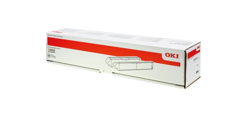 OKI - noir - original - cartouche de toner