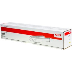 OKI - jaune - original - cartouche de toner