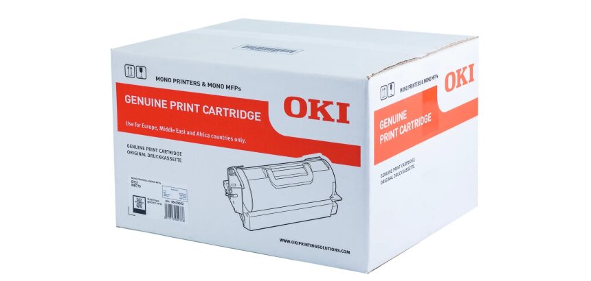 OKI - noir - original - cartouche de toner