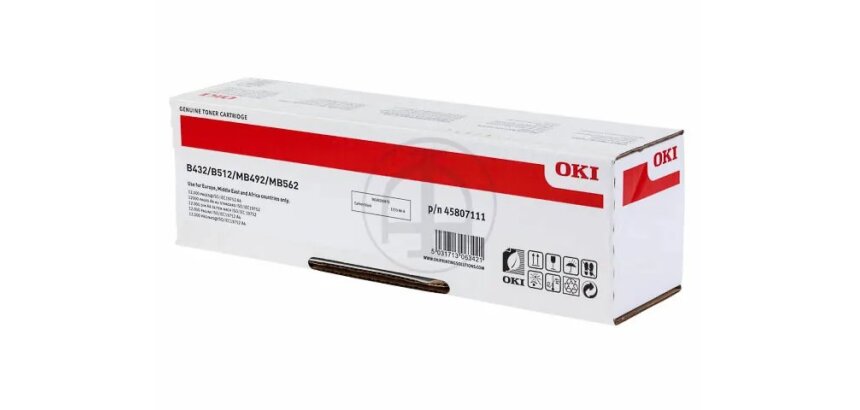 OKI - zwart - origineel - tonercartridge