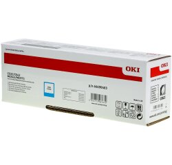OKI - cyan - original - toner cartridge