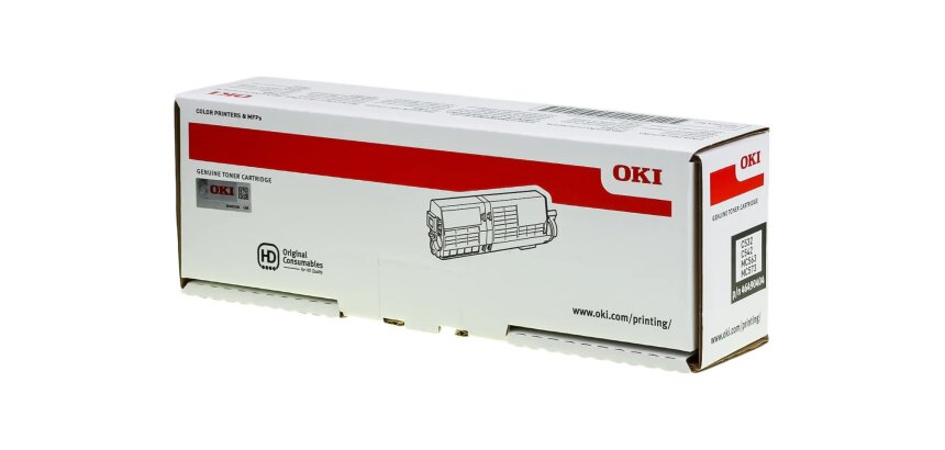 OKI - black - original - toner cartridge