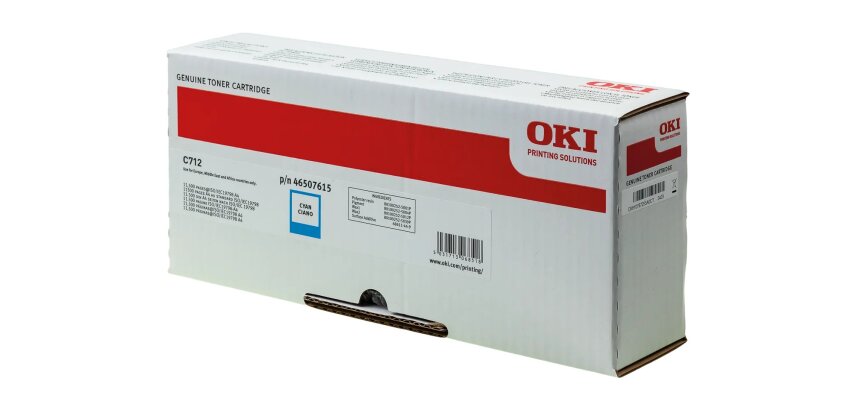 OKI - cyan - original - toner cartridge