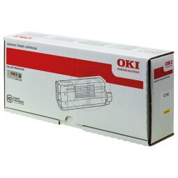 OKI - yellow - original - toner cartridge