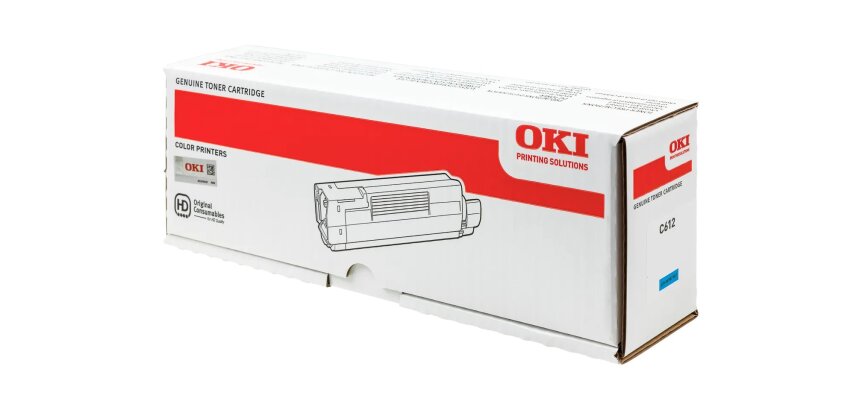 OKI - cyan - original - toner cartridge