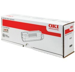 OKI - noir - original - cartouche de toner