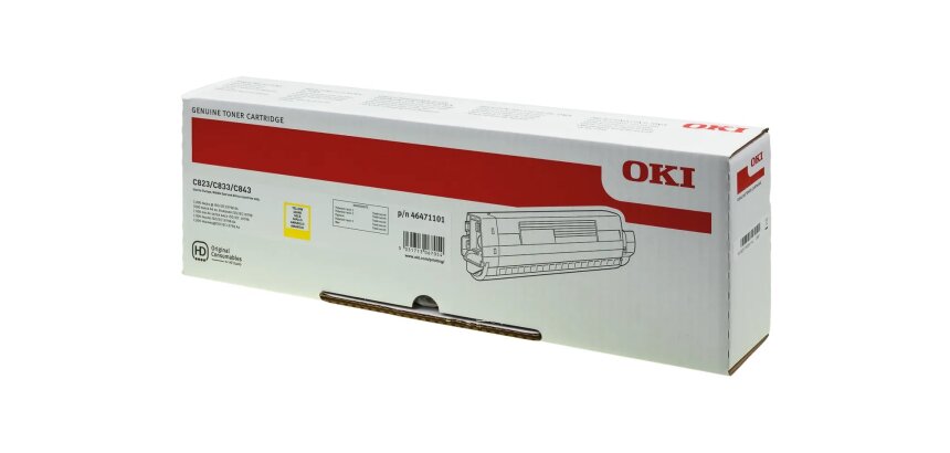 OKI - geel - origineel - tonercartridge