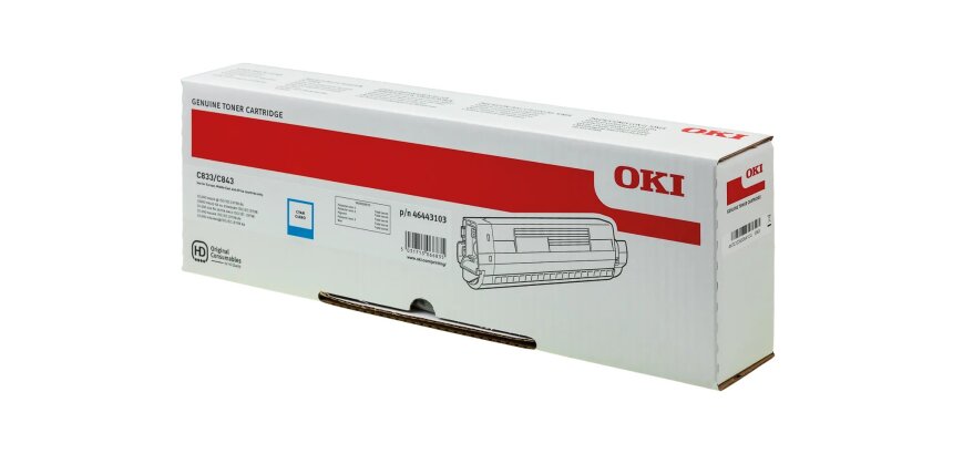 OKI - High Capacity - cyan - original - toner cartridge