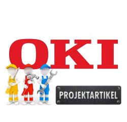 OKI - cyan - original - cartouche de toner