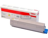 OKI - yellow - original - toner cartridge