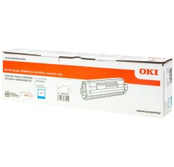 46861307 OKI C834 Toner Cyan  10.000Pages