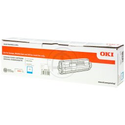 46861307 OKI C834 Toner Cyan  10.000Pages