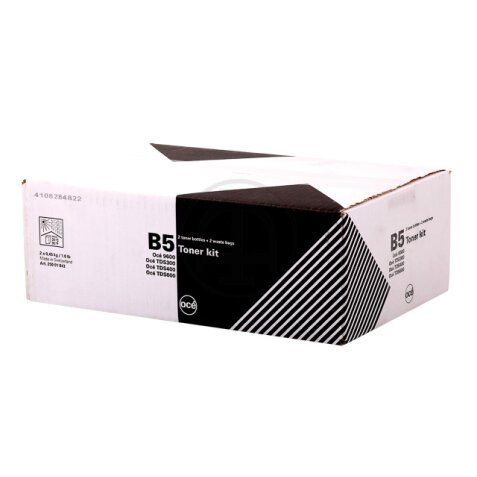 25001843 OCE 9600 Toner (2) Black  B5-Toner 2x450gr inkl. 2xResttonerbh