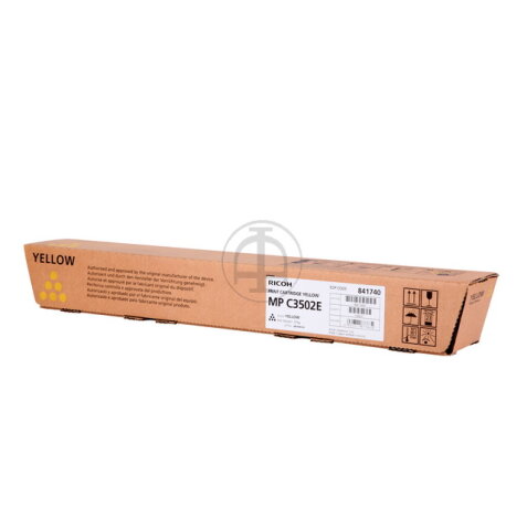 Ricoh - yellow - original - toner cartridge