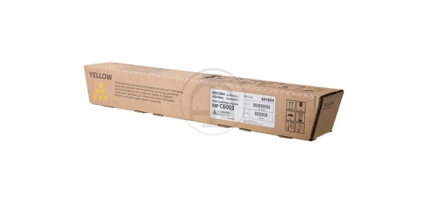 841854 RICOH MPC4503 Toner YellowLOW  Type MPC6003 22.500Pages