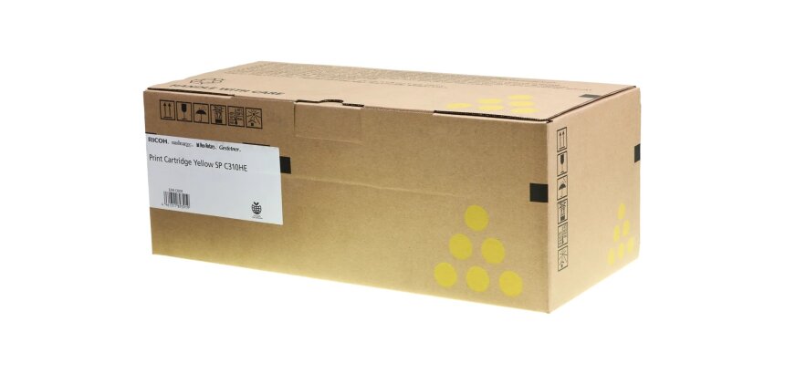 Ricoh - yellow - original - toner cartridge