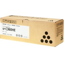 Ricoh SP C360HE - black - original - toner cartridge