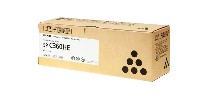 Ricoh SP C360HE - noir - original - cartouche de toner