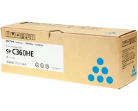 Ricoh SP C360HE - cyan - original - toner cartridge