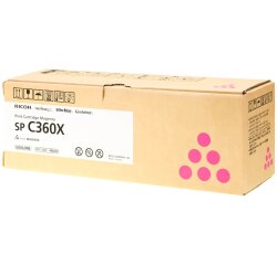 Ricoh SP C360X - magenta - original - cartouche de toner