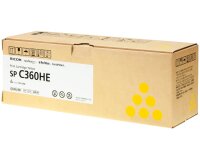 Ricoh SP C360HE - yellow - original - toner cartridge