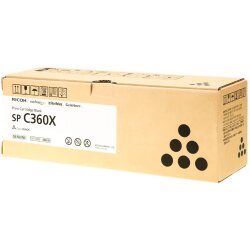 Ricoh SP C360X - zwart - origineel - tonercartridge