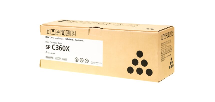 Ricoh SP C360X - zwart - origineel - tonercartridge