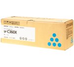 Ricoh SP C360X - cyan - original - cartouche de toner