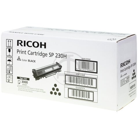 408294 RICOH SP230DNW Toner Black High Capacity   Type SP230H 3000Pages High Capacity
