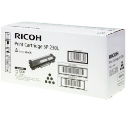 408295 RICOH SP230DNW Toner Noir ST  Type SP230L 1200Pages Standard Kapaz