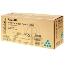 408315 RICOH P C600 Toner Cyan  12.000Pages