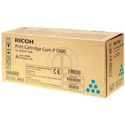 408315 RICOH P C600 Toner Cyan  12.000Pages